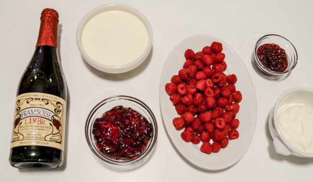 ironstone kitchen - raspberry tart filling ingredients