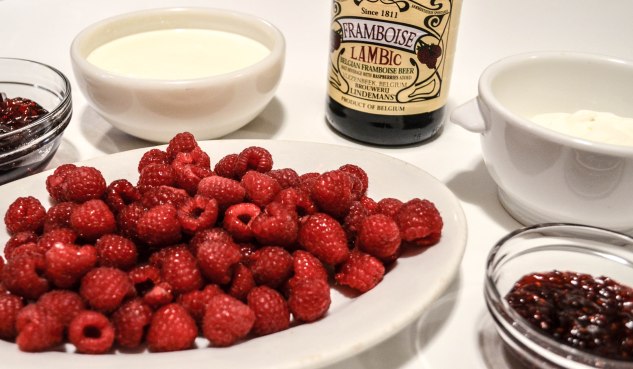ironstone kitchen - raspberry tarts - filling ingredients