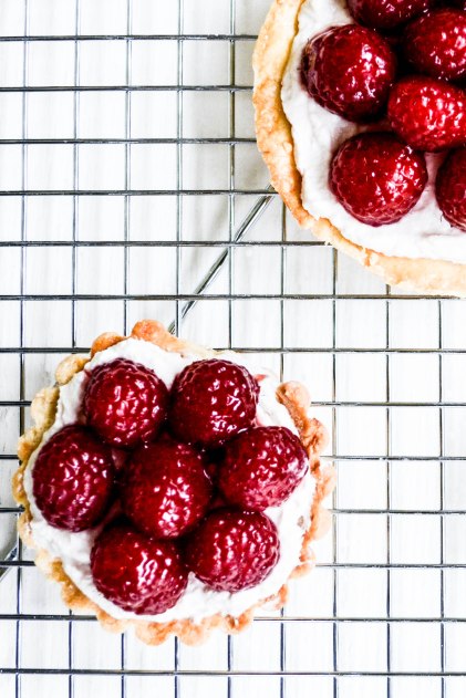 ironstone kitchen - raspberry tarts