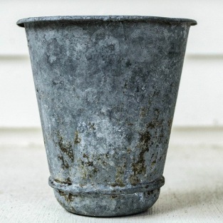 Komedal Road - Garden House Vintage - French Zinc Pot